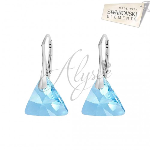 Cercei Triangle Aquamarine