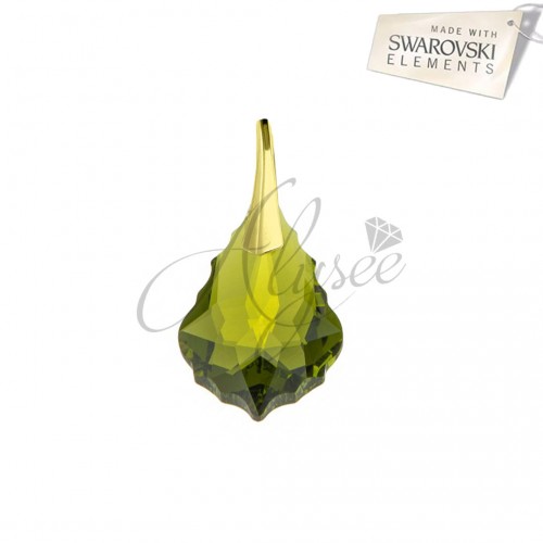 Pandantiv Baroque Olivine Gold