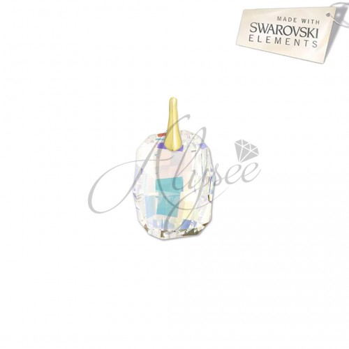 Pandantiv Graphic Aurore Boreale Gold