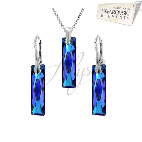 Set Queen Baguette Bermuda Blue Set Queen Baguette Bermuda Blue