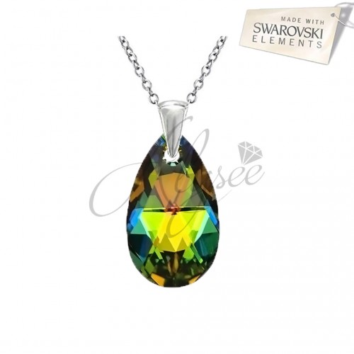 Pandantiv Pear Vitrail Medium 