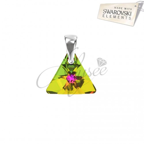 Pandantiv Triangle Vitrail Medium