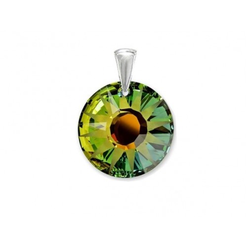 Pandantiv Crystal Sahara Round